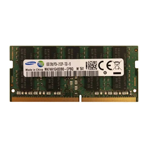 M474A1G43DB0-CPB Samsung 8GB DDR4-2133MHz PC4-17000 ECC Unbuffered SODIMM CL15 2Rx8 1.2V 260-Pin Memory Module