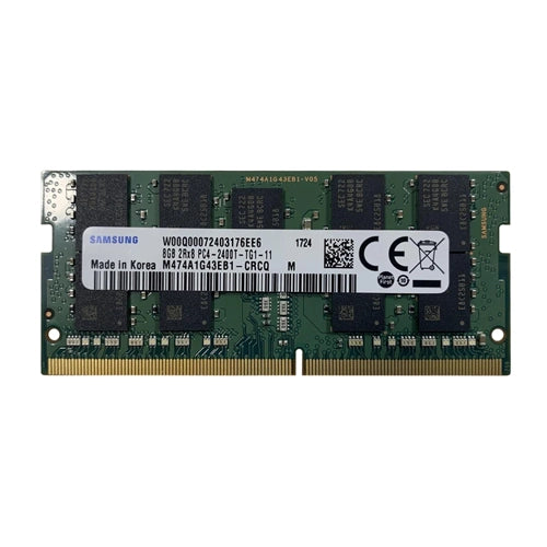 M474A1G43EB1-CRC Samsung 8GB DDR4-2400MHz PC4-19200 ECC Unbuffered SODIMM CL17 2Rx8 1.2V 260-Pin Memory Module