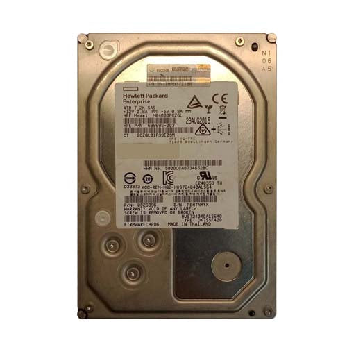 MB4000FCZGL HP 4TB 7200RPM SAS 6Gb/s Hot-Pluggable 3.5-Inch Midline Hard Drive for G8 ProLiant Servers
