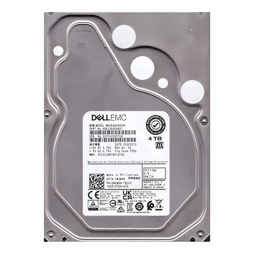 MG08ADA400NY Toshiba 4TB 7200RPM SATA 3Gb/s 256MB 512n 3.5-Inch Hard Drive