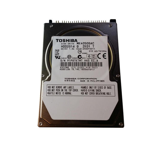 HDD2G13 40GB 4200RPM IDE Ultra ATA/100 ATA-6 8MB Cache 2.5-Inch Hard Drive
