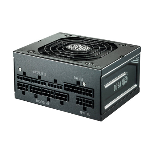 MPY-6501-SFHAGV-US Cooler Master V 650-Watts 100-240V AC 8-4A 50-60Hz 80-Plus Gold Full Modular SFX Power Supply