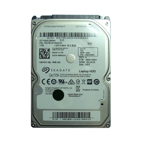 MRG5V Dell 1TB 7200RPM SAS 12Gb/s Hot-Pluggable 2.5-Inch Nearline Hard Drive with Tray for PowerEdge Server & PowerVault Storage Array