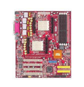 MSI - MS-9130 - Socket Dual 940 VIA K8T800 + VT8237 Chipset AMD Dual/Single AMD Opteron Processors Support DDR 4x DIMM 2x SATA 1.50Gb/s ATX Motherboard (R