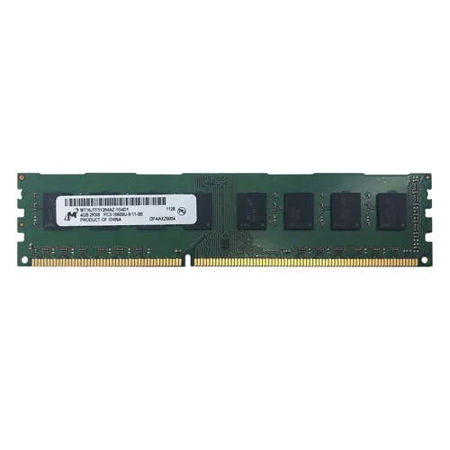 MT16JTF51264AZ-1G4D1 Micron 4GB DDR3-1333MHz PC3-10600 Non-ECC Unbuffered UDIMM CL9 2Rx8 1.5V 240-Pin Memory Module
