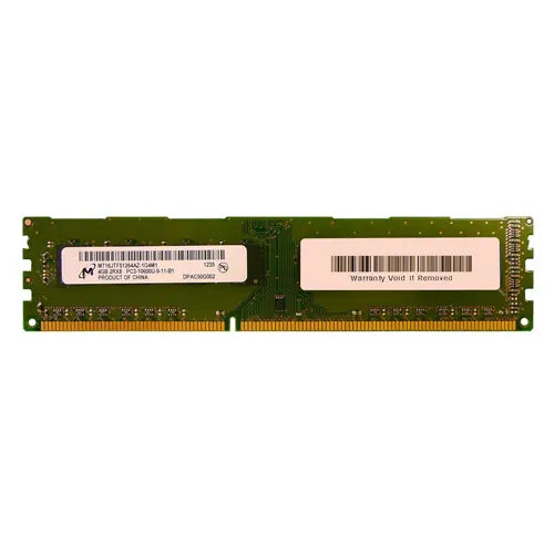 MT16JTF51264AZ-1G4M1 Micron 4GB DDR3-1333MHz PC3-10600 Non-ECC Unbuffered UDIMM CL9 2Rx8 1.5V 240-Pin Memory Module