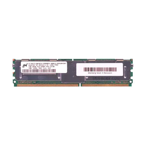 MT18HTF12872FDY-53EB5E3 - Micron 1GB DDR2-433MHz ECC Fully Buffered CL4 240-Pin DIMM 1.8V 2R Memory Module