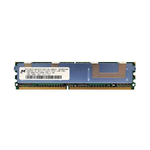 MT18HTF12872FDY-667F1N6 - Micron 1GB DDR2-667MHz ECC Fully Buffered CL5 240-Pin DIMM 1.8V 2R Memory Module
