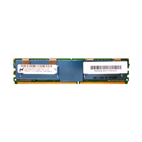 MT18HTF25672FDZ-667H1D6 - Micron Technology 2GB DDR2-667MHz PC2-5300 Fully Buffered CL5 240-Pin DIMM 1.8V Dual Rank Memory Module