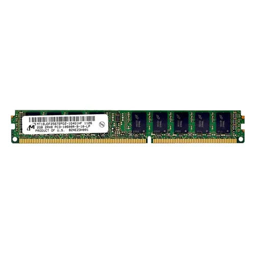 MT18JDF25672PDZ-1G4G1HF Micron 2GB DDR3-1333MHz PC3-10600 ECC Registered VLP RDIMM CL9 2Rx8 1.5V 240-Pin Memory Module