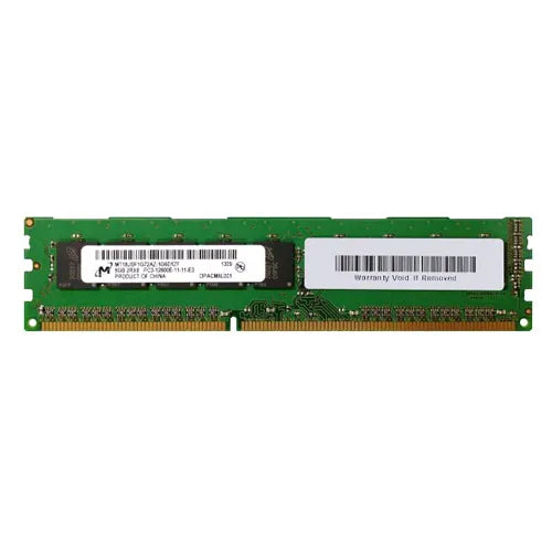 MT18JSF1G72AZ-1G6D1ZF Micron 8GB DDR3-1600MHz PC3-12800 ECC Unbuffered UDIMM CL11 2Rx8 1.5V 240-Pin Memory Module