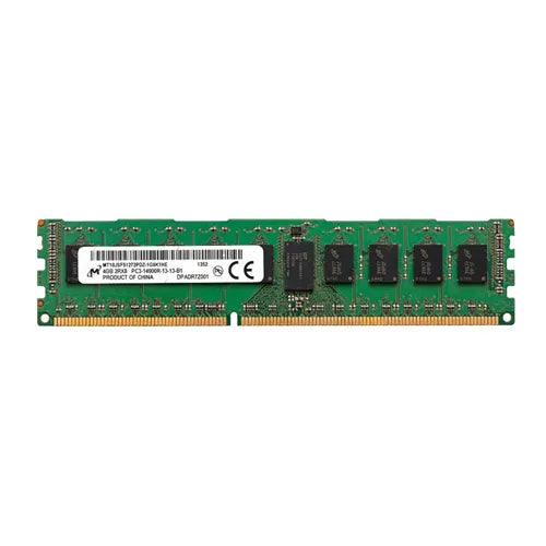 MT18JSF51272PDZ-1G9 Micron 4GB DDR3-1866MHz PC3-14900 ECC Registered RDIMM CL13 2Rx8 1.5V 240-Pin Memory Module