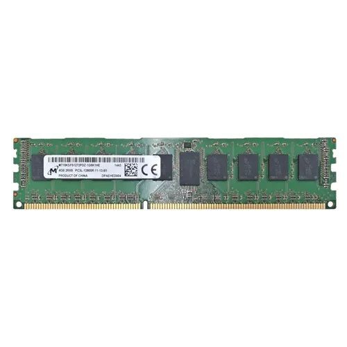 MT18KSF1G72PDZ-1G6E1HE Micron 8GB DDR3-1600MHz PC3-12800 ECC Registered RDIMM CL11 2Rx8 1.35V 240-Pin Memory Module