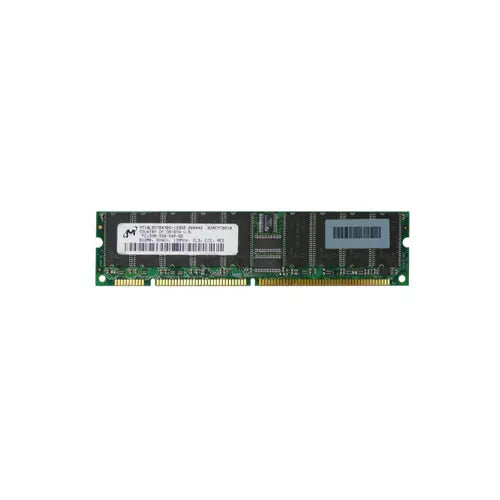 MT18LSDT6472G-133D2 - Micron 512MB 133MHz PC133 ECC Registered CL3 168-Pin RDIMM 3.3V Rank Memory Module