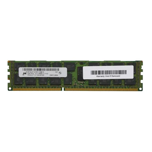 MT36JSF1G72PZ-1G6M1HI Micron 8GB DDR3-1600MHz PC3-12800 ECC Registered RDIMM CL11 2Rx4 1.5V 240-Pin Memory Module