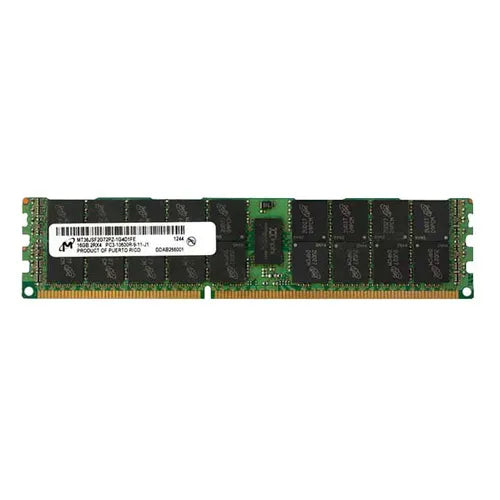 MT36JSF2G72PZ-1G4D1FE Micron 16GB DDR3-1333MHz PC3-10600 ECC Registered RDIMM CL9 2Rx4 1.5V 240-Pin Memory Module