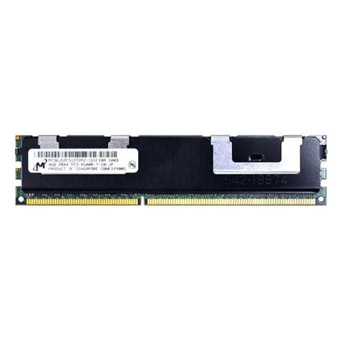 MT36JSZF51272PZ-1G1F1BA Micron 4GB DDR3-1066MHz PC3-8500 ECC Registered RDIMM CL7 2Rx4 1.5V 240-Pin Memory Module