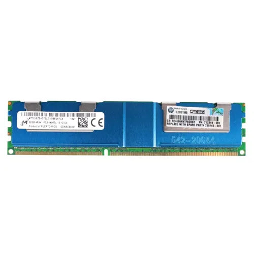 MT72JSZS4G72LZ-1G9E2 Micron 32GB DDR3-1866MHz PC3-14900 ECC Registered LRDIMM CL13 4Rx4 1.5V 240-Pin Memory Module
