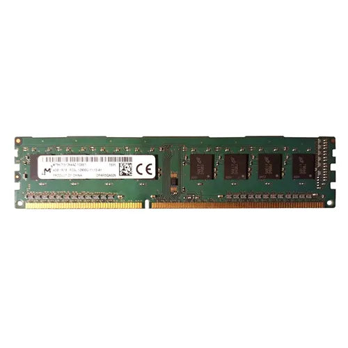 MT8KTF51264AZ-1G6E1 Micron 4GB DDR3-1600MHz PC3-12800 Non-ECC Unbuffered UDIMM CL11 1Rx8 1.35V 240-Pin Memory Module