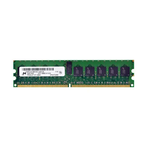 MT9JSF25672AZ-1G4D1ZE - Micron Technology 2GB DDR3-1333MHz PC3-10600 ECC Unbuffered CL9 240-Pin DIMM 1.35V Low Voltage Single Rank Memory Module