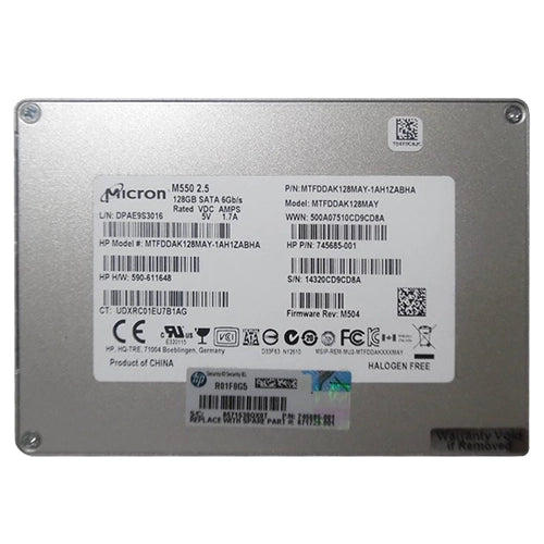 MTFDDAK128MAY-1AH1ZABHA Micron M550 128GB SATA 6Gb/s 2.5-Inch Solid State Drive