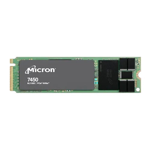 MTFDKBG3T8TFR-1BC1ZABYYR Micron 7450 PRO Series 3.84TB Triple-Level Cell PCI Express NVMe 4.0 3D NAND M.2 2280 Solid State Drive