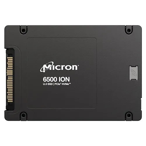 MTFDKCC30T7TGR-1BK1DFCYY (New) Micron 6500 ION 30.72TB TLC PCIe NVMe 4.0 x4 U.3 2.5-Inch Solid State Drive