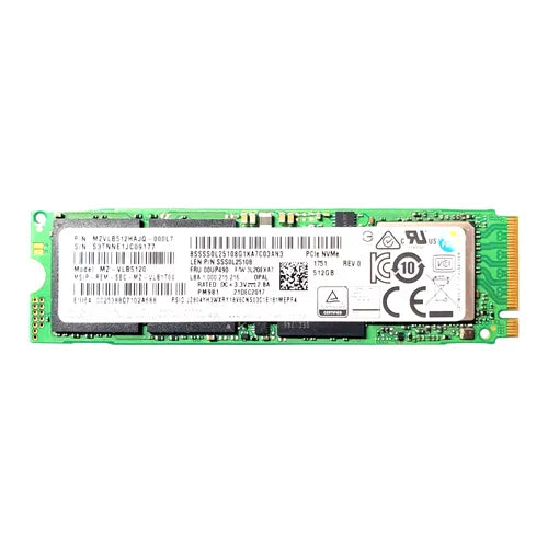 MZVLB512HAJQ-000L7 Samsung PM981 512GB Multi-Level-Cell PCI Express NVMe 3.0 x4 M.2 2280 Solid State Drive