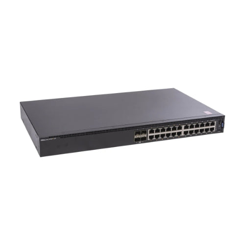 N1124P-ON Dell PowerSwitch N1100 Series N1124P-ON 24 x RJ-45 Ports PoE+ 10/100/1000Base-T + 4 x SFP+ Ports Layer 2 Managed 1U Rack-Mountable Gigabit Ethernet Network Switch
