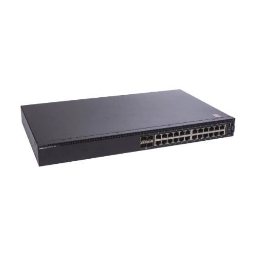N1124T-ON Dell PowerSwitch N1100 Series N1124T-ON 24 x RJ-45 Ports 10/100/1000Base-T + 4 x SFP+ Ports Layer 2 Managed 1U Rack-mountable Gigabit Ethernet Network Switch