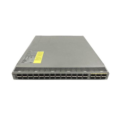 N9K-C9332PQ= Cisco Nexus 9000 Series C9332PQ 32 x QSFP+ Ports 40GBase-X Layer 3 Managed 1U Rack-mountable Gigabit Ethernet Network Switch