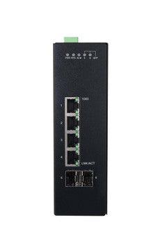 Tripp Lite - NGI-S04C2 - Ethernet Switch - 4 Ports - Manageable - Gigabit Ethernet - 10/100/1000Base-T 100Base-FX 1000Base-X 1000Base-SX/LX - TAA Compliant - 2 Layer Supported - Modular - 2 SFP Slots