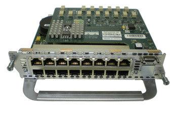 Cisco - NM-16ESW= - 16-Ports RJ-45 10BaseT/100BaseTX 100Mbps Autosensing Ports Ethernet Switch