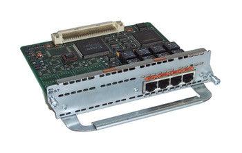 Cisco - NM-4B-S/T-RF - Four Port ISDN-BRI Network Module 4 x ISDN BRI (S/T) WAN Network Module