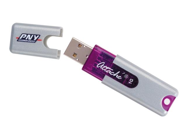 P-FD01GU20-RF PNY 1GB Attache 2.0 USB Flash Drive 1GB USB