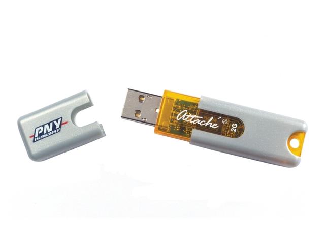 P-FD02GU20-RF PNY 2GB Attache 2.0 USB Flash Drive 2GB USB