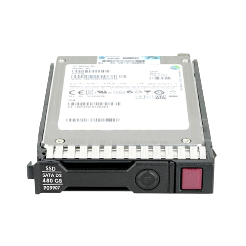 P09907-001 HP 480GB SATA 6Gb/s Hot-Pluggable Mixed Use 2.5-Inch Enterprise Solid State Drive for ProLiant Server and Storage Array