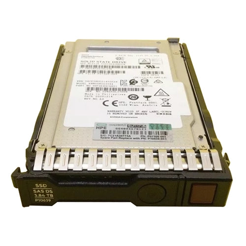 P10639-001 HP 3.84TB SAS 12Gb/s Read Intensive 2.5-inch Solid State Drive