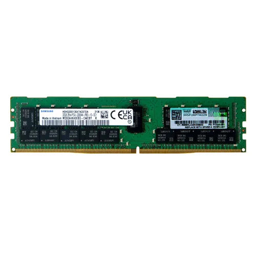 P11444-001 HP 32GB DDR4-3200MHz PC4-25600 ECC Registered RDIMM CL22 2Rx4 1.2V 288-Pin Memory Module