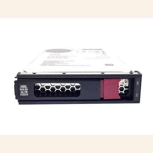 P25245-001 HP 16TB SAS 12Gb/s 7200RPM Low Profile Carrier Hot Pluggable 3.5-Inch Hard Drives