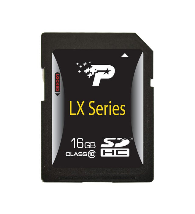 PSF16GSDHC10 Patriot Memory LX Series 16GB Class 10 SDHC Flash Memory Card
