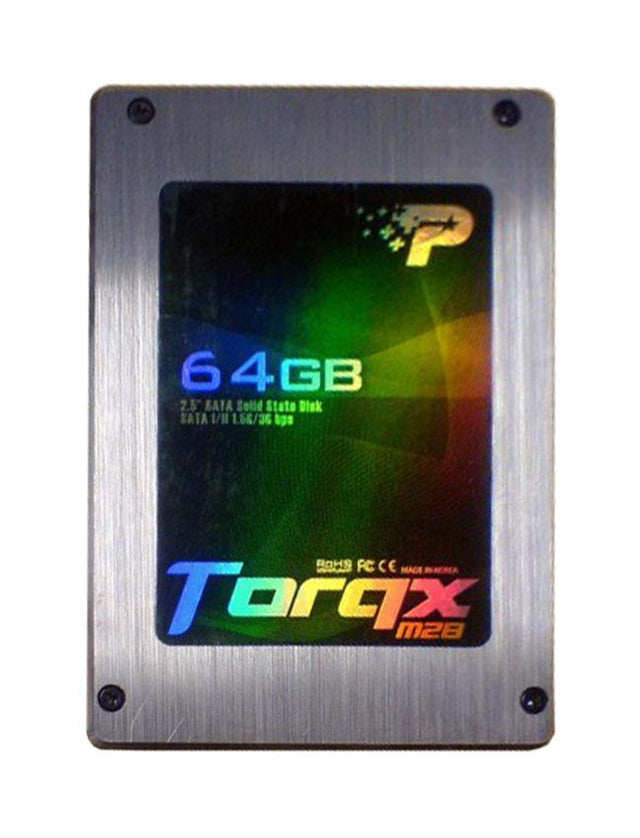 PTX64GS25SSDR Patriot Torqx M28 Series 64GB MLC SATA 3Gbps 2.5-inch Internal Solid State Drive (SSD)