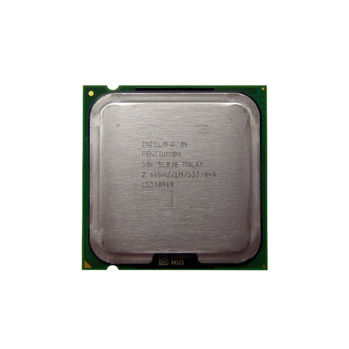 UY272 Dell 2.66GHz 533MHz FSB 1MB L2 Cache Socket LGA775 Intel Pentium 4 506 Single-Core Processor