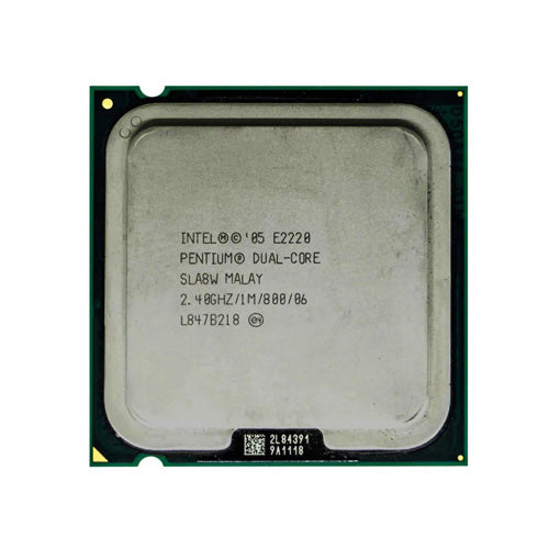 XR814 Dell 2.4GHz 800MHz FSB 1MB L2 Cache Socket LGA775 Intel Pentium E2220 Dual-Core Processor