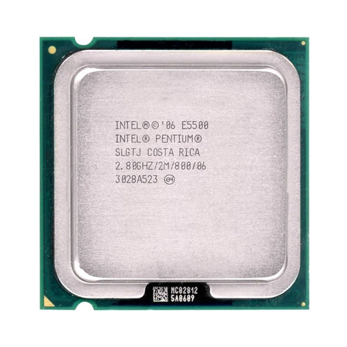 BX80571E5500 Intel Pentium E5500 Dual-Core 2.80GHz 800MHz FSB 2MB L3 Cache Socket LGA775 Processor