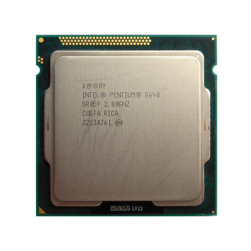 G640 Intel Pentium G640 Dual-Core 2.80GHz 5GT/s QPI 3MB L3 Cache Socket LGA1155 Processor