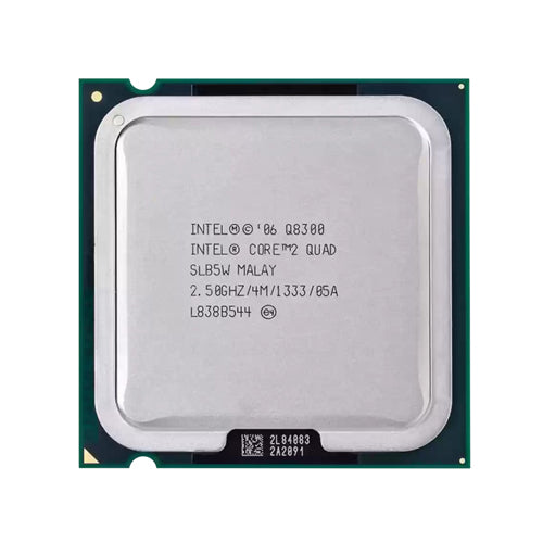 SLB5W Intel Core 2 Quad Q8300 Quad-Core 2.50GHz 1333MHz FSB 4MB L2 Cache Socket LGA775 Processor