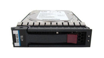 HP - R3T23A - E 4TB 7200RPM SAS 12Gbps 3.5-inch Internal Hard Drive with Smart Carrier (4-Pack)