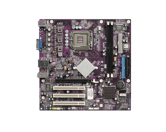 Socket LGA775 Intel ATI Radeon Xpress 1100 Chipset Micro-ATX System Board Motherboard Supports Celeron D/Pentium D/Pentium 4 DDR2 2x DIMM