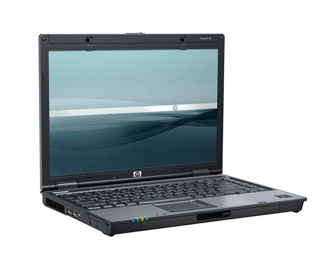 RM325UT HP Promo 6910P Intel Core 2 Duo T7250 2GHz 2MB L2 1GB 667MHz DDR2 120GB 5400rpm Hard Drive Multibay II DVDRW DL 14.1 WXGA anti-glare TPM 1.2 Fingerprint Gigabit Ethernet (Refurbished)